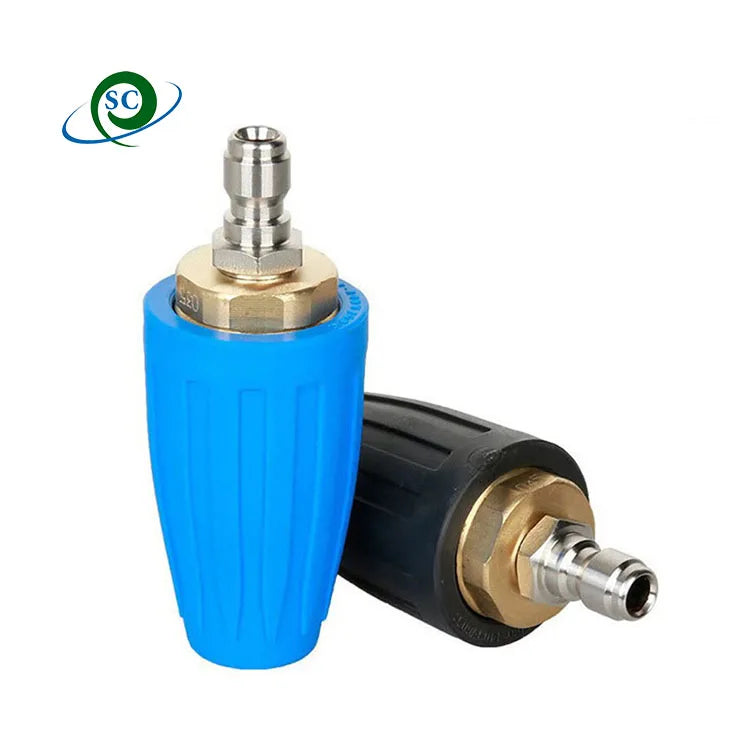 Adjustable High Pressure Turbo Nozzle for Water Washers 4000psi Rotating Nozzle Head