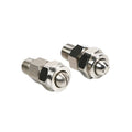 New 1/4'' K1 Series Air Vapour Steam 304 Stainless Steel Round Flat Fan Water Spray Nozzle High Temp Resistant