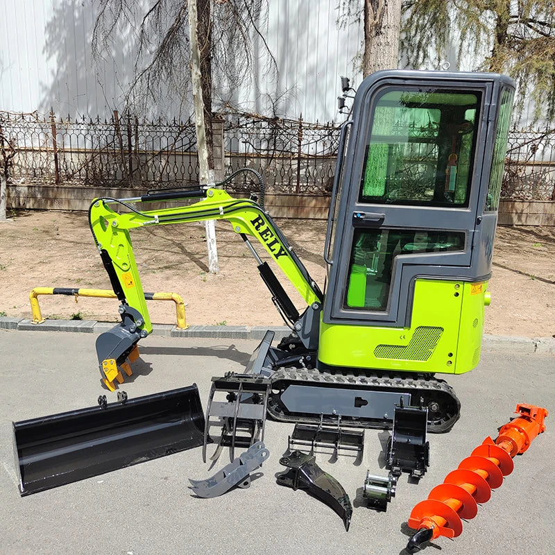 Free Shipping!! China Ce/epa/euro5 Small Excavators 1 Ton 2 Ton 2.5 Ton 3 Ton Mini Excavator Hydraulic Mini Digger