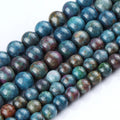 Wholesale Natural Mixed Ruby Sapphire 6 8mm Round Loose Gemstone Beads for Jewelry Making DIY