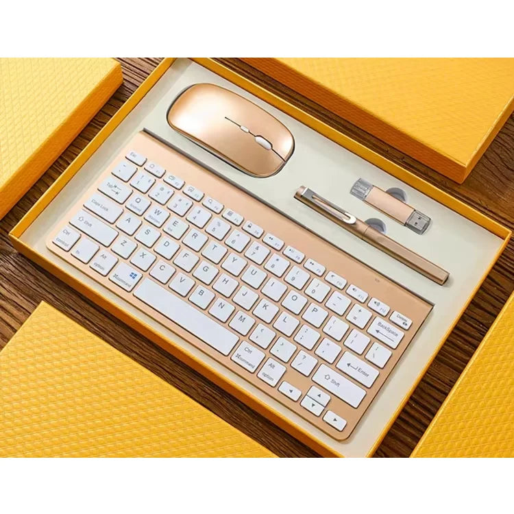 Latest New Product Ideas Wireless Gaming Keyboard Mouse Combos Business Gift Set Christmas Corporate Promotional Gift Items