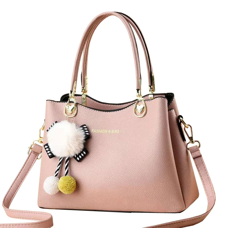 New 2023 Trending Handbags for Women Beautiful and Cheap Handbags Simple Hand Bags for Girls Handbags PU Fashion Bags Polyester