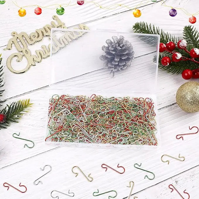 240Pcs Christmas Decor Hooks Party Balls Decor Hanging Metal Hooks S-Shaped Hooks for Christmas Tree