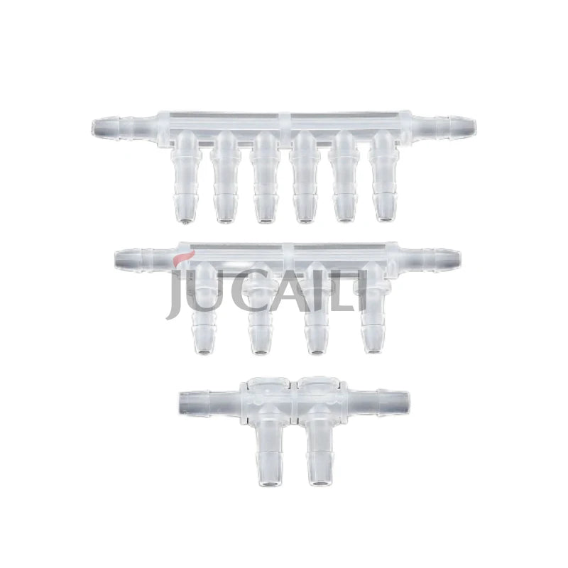 Jucaili Printer White Ink Circulation Connector Hose Ink Pipe Connector With 4 6 8 Ways for DTF Inkjet Printer Ink Joints