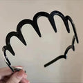 MIO New Arrival Korean Style Teeth Plastic Headband for Women Girls Simple Wash Face Headbands Daily Life
