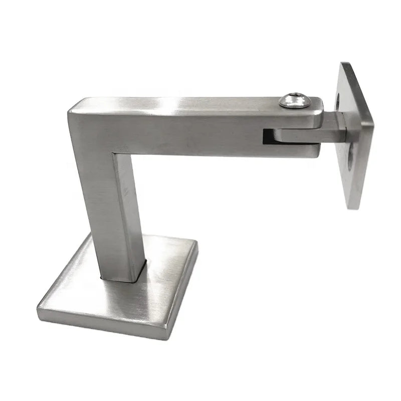 Modern Stainless Steel Exterior Wall Mount Handrail Bracket Fittings Accessories for Hotel Use
