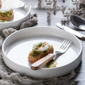 Nordic Luxury Round Wedding Restaurant Dinner Porcelain Ceramic Dishes Eco-Friendly China Plates