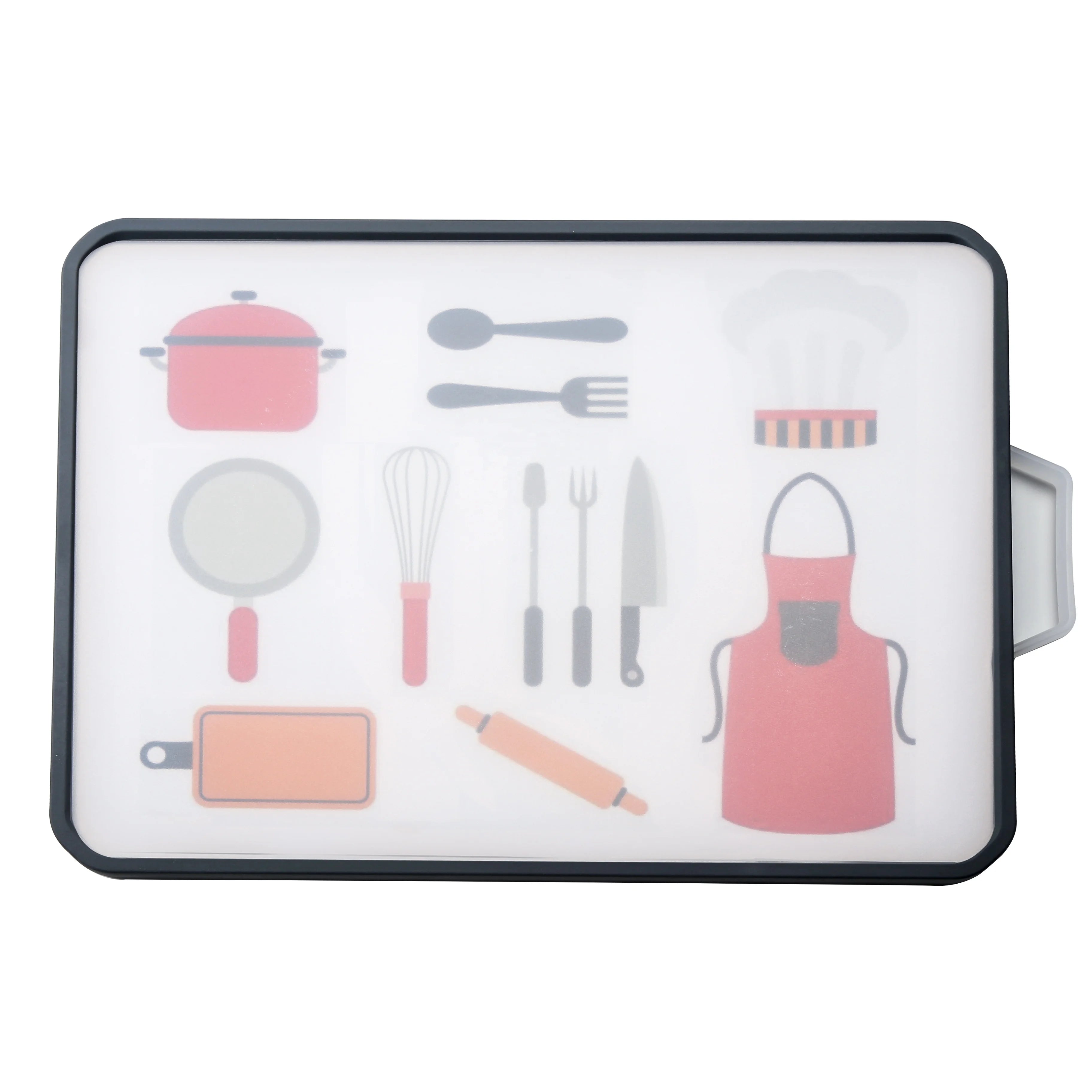 Stainless Steel Cutting Board for Kitchen Double Sides Design Durable Odorless and Easy Clean Chopping Board