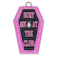 Fashion Embossed Letter Handbag Chain Labels Zinc Alloy Enamel Accessory Brand hang Plate for Purse