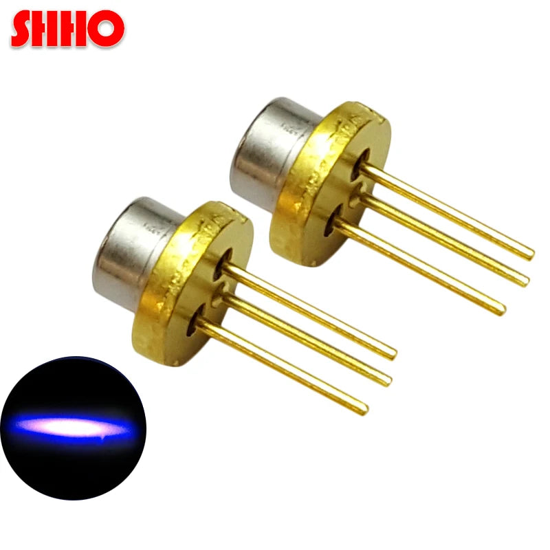 Blue Light Laser Semiconductor TO18/diameter 5.6mm 450nm 1.6w Blue Laser Diode Photoelectric Components Automobile Light Source