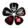 Dark Cool Pattern Custom Bass Guitar Plectrum Printed New Design Personalized OEM Celluloid Pick Sheet Wholesale Waterproof