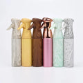 Continuous Fine Mist Spray Bottle 200ml 300ML 500ml Wood Grain Color Salon Hairdressing Tools Fine Mist Continuous Spray Bottle