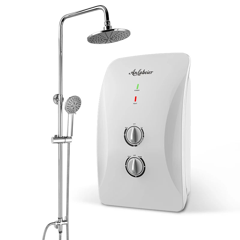 Whole House Water Heaters Portable Electric Instant Tankless Hot Water Heater for Bath Shower