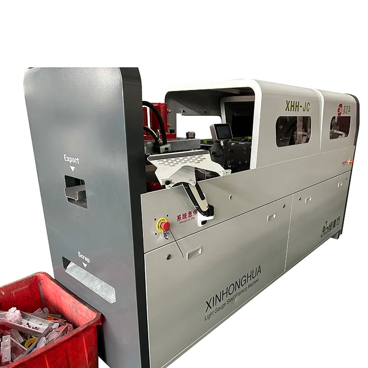 Automatic Light Steel Roll Frame Form Machine with PLC Control for Prefabricated House Construction