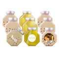 Wholesale 450ml Food Grade PET Plastic Beverage Bottles for Juice Soda Whisky Champagne with Aluminum Screw Cap