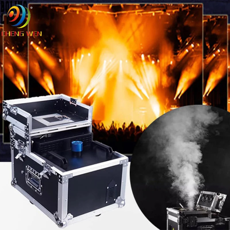 Oil Based Haze Machine 660W Dual Haze Machine with Flight Case DMX512 Oil Dual 600W Haze Machine