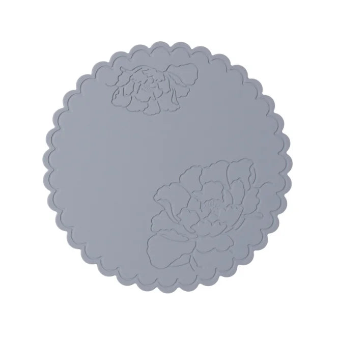 Yongli Scalloped Edge Protection Against Leaks and SpillsThin Lightweight Budget Board White Coasters