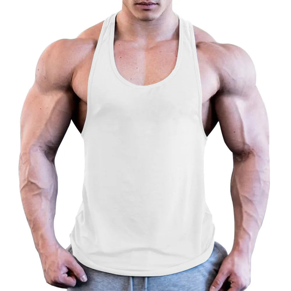 Custom Logo Comfortable 100% Cotton  T-shirt for Bodybuilders Loose Armhole Printed Jersey From Bangladesh