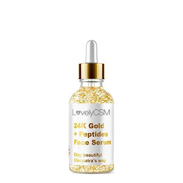 Wholesale OEM ODM OBM 24K Gold Serum Organic Korea Face Serum Moisturizing Anti-Aging & Anti-Wrinkle Lifting 24K Gold Serum