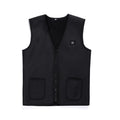 Men's Women's Outdoor USB Thermal Vest Winter Jacket Infrared Heating Breathable Hiking Fishing Customizable Logo