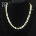 10mm 8" VVS Moissanite Tennis Chain Necklace Fast Shipping 925 Sterling Silver Fine Jewelry
