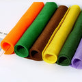 Charmkey Needle Felting Supplies Fabric Sticky Back Wool Felt Self Adhesive Back Felt Sheets for Art and Craft Making