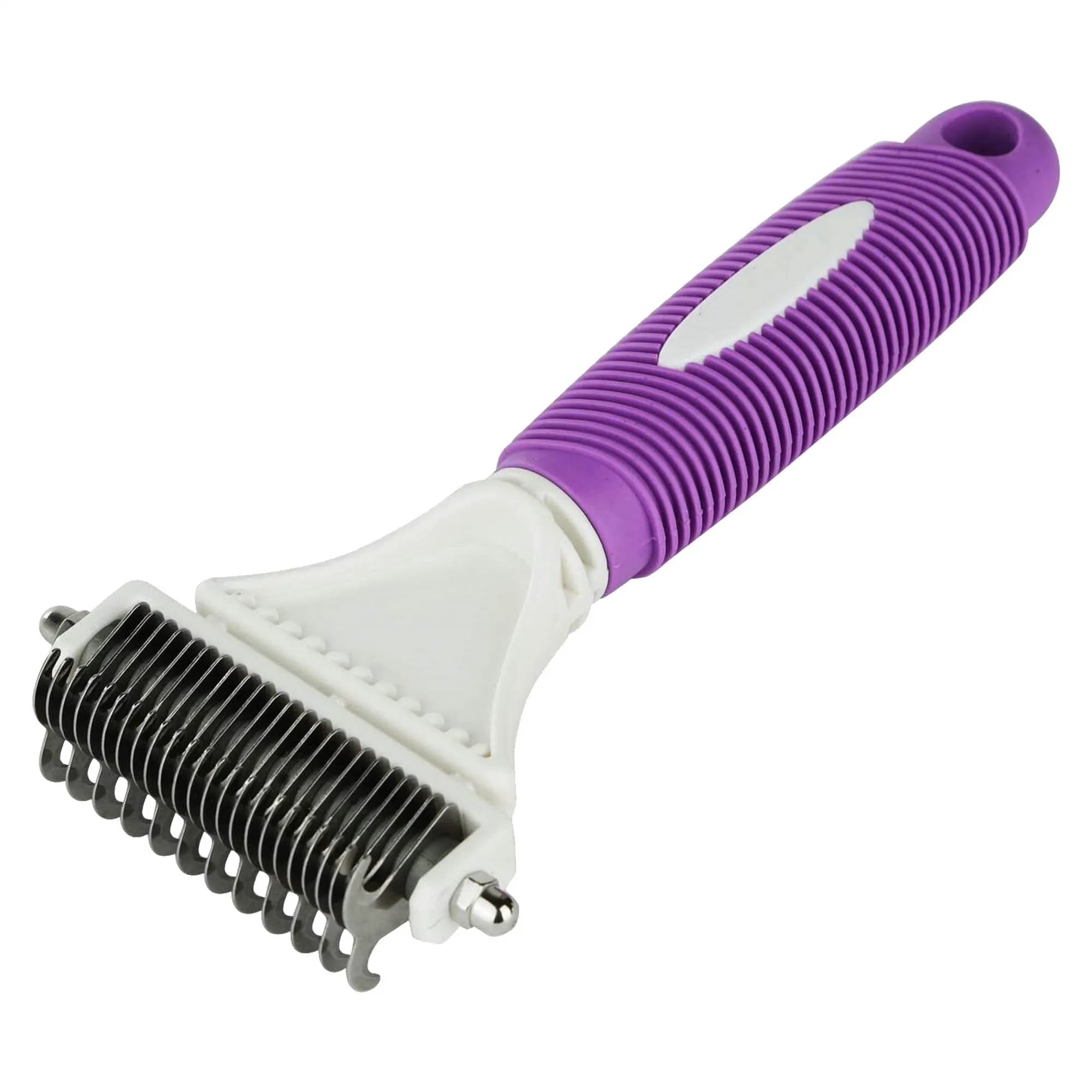 Wholesale Dog Cat Fur Rake Comb Pet Dematting Tool for Removing Matted Fur Knots Tangles Grooming Products