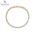 Bracelet-721 Xuping Jewelry 18K Gold Plated Color Fashion Iced Out Women Tennis Bracelet