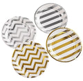 Eco-friendly Biodegradable Disposable Party Plates 7 Inch Solid Color Customized Colors Disposable Paper Plates