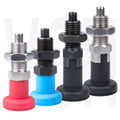 VCN220 Indexing Plungers Spring Pin Lock Spring Screw With Nut Plastic Knob Hexagonal Screw Fine Thread M10 M12 M16 M20