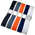 18mm 20mm 22mm 24mm Quick Release Rubber Silicone Watch Band Watch Strap with Deployment Buckle