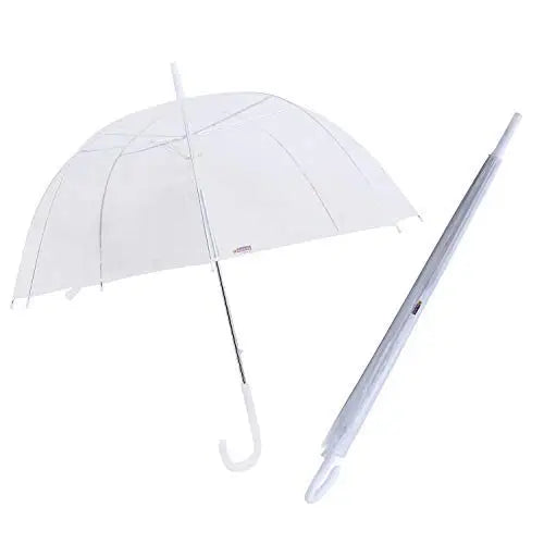 Hot Selling Transparent Umbrella With Stock Promotion From China Factory Wedding Use