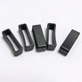 Rectangle Plastic Keepers Clips for Straps Webbing Belt Ribbon Buckle (1" 25mm)