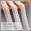 Newest Polyester Cotton Embroidery Lace Skin-friendly Crochet Lace Trim for Women Dress