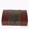Wholesale Polished Wooden Suitcase Box Elegant Decorative Suitcase with Premium Finish