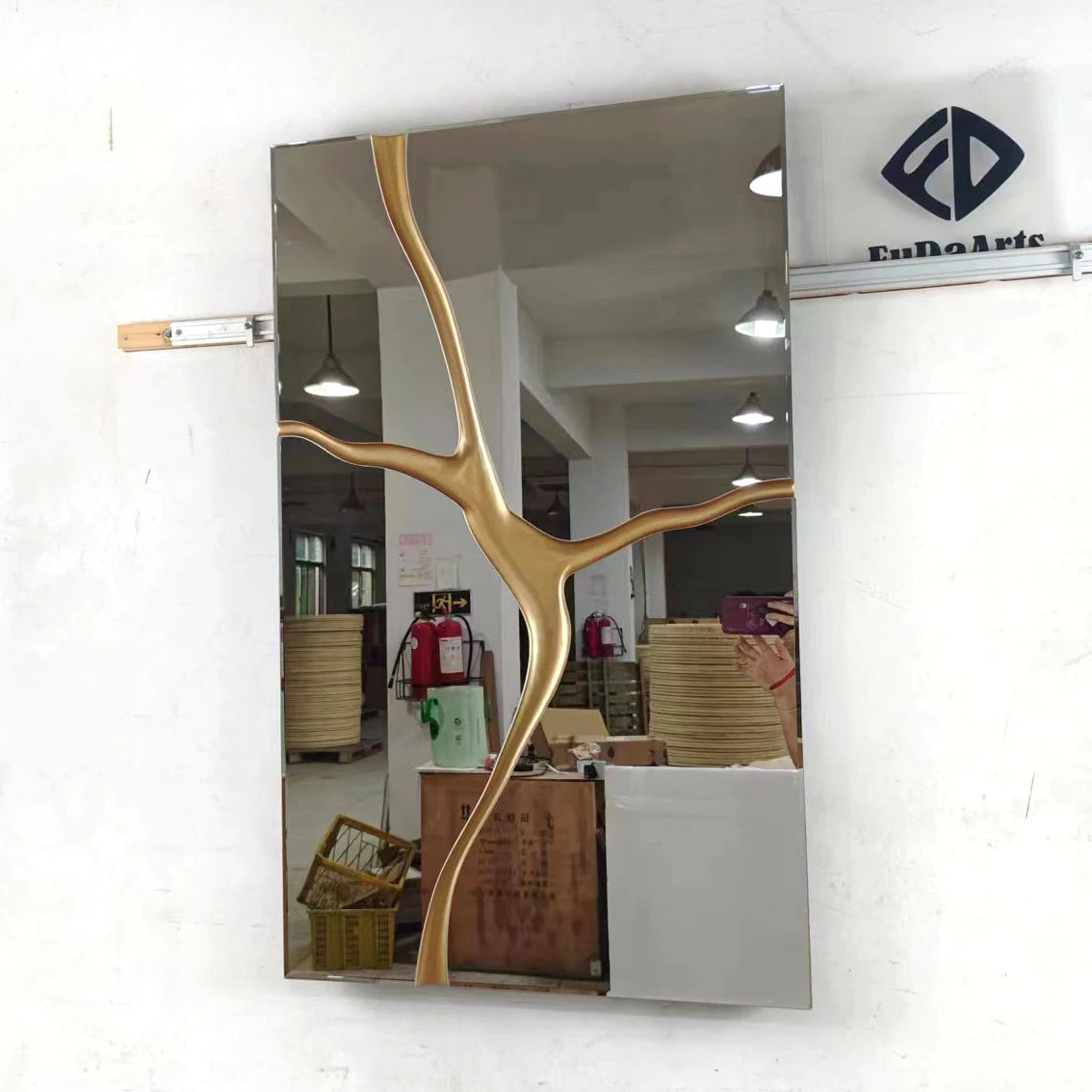60X100CM Best Seller Large Decorative Mirror Wall Bedroom Makeup Home Decor Art Modern Dropshipping New 2025 Factory-Direct DDP MegaBDM