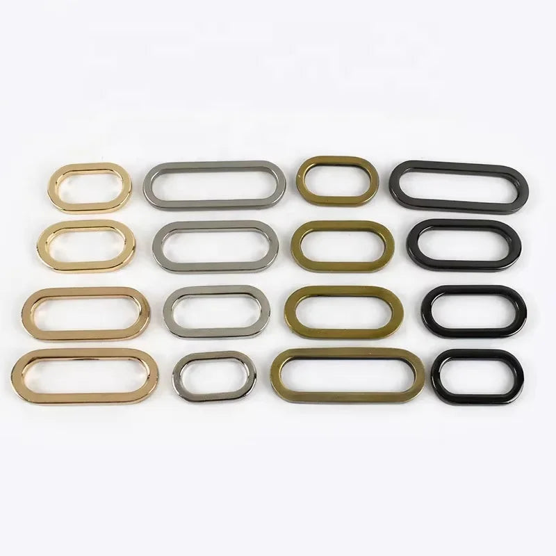 Deepeel BF124 32mm DIY Handmade Bag Strap Buckle Adjustable Zinc Alloy Connective O Ring Buckle Luggage Hardware Accessories