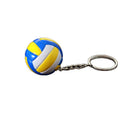 3D Volleyball Key Chain Sport Key Chain Car Bag Football Key Ring Holder Volleyball Basketball Keychain Gift Keyring for Player