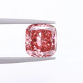 Goldleaf Colored Diamond IGI Certified Fancy Light Pink Color Cushion Cut 0.8ct HPHT Loose Diamond Fancy Shape Lab Grown Diamond