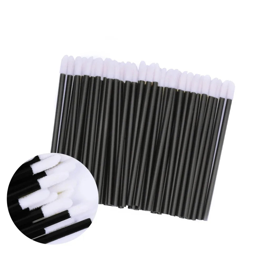 Makeup Lip Brush Disposable Lip Glossy Wands Applicators Cleaner Brushes Makeup Tools Lipstick Mascara Wands