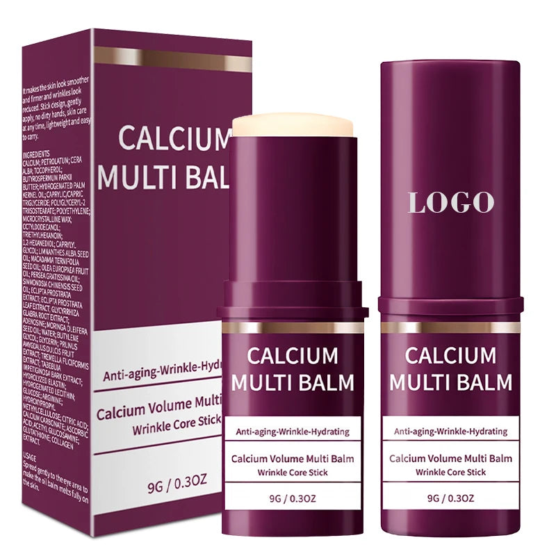 2026 Hot  Fast Absorbing Calcium Volume Multi Balm Brightening Elasticity Eye Balm Stick Vitamin D Calcium Multi Balm Eye Care