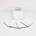Square MDF Coaster Eco-Friendly 4mm Thick Wooden Blank Sublimation Cup Coaster