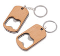 Portable Wooden Super Hero Bottle Opener Key Chain Mountain Deer Bike Anchor Wood Unique Creative Gift