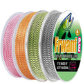 1000mtrs Multifilament Pe Braided Fishing Line 4 Strands Floating Line for Stream Lake River Fishing 100mtrs Per Roll