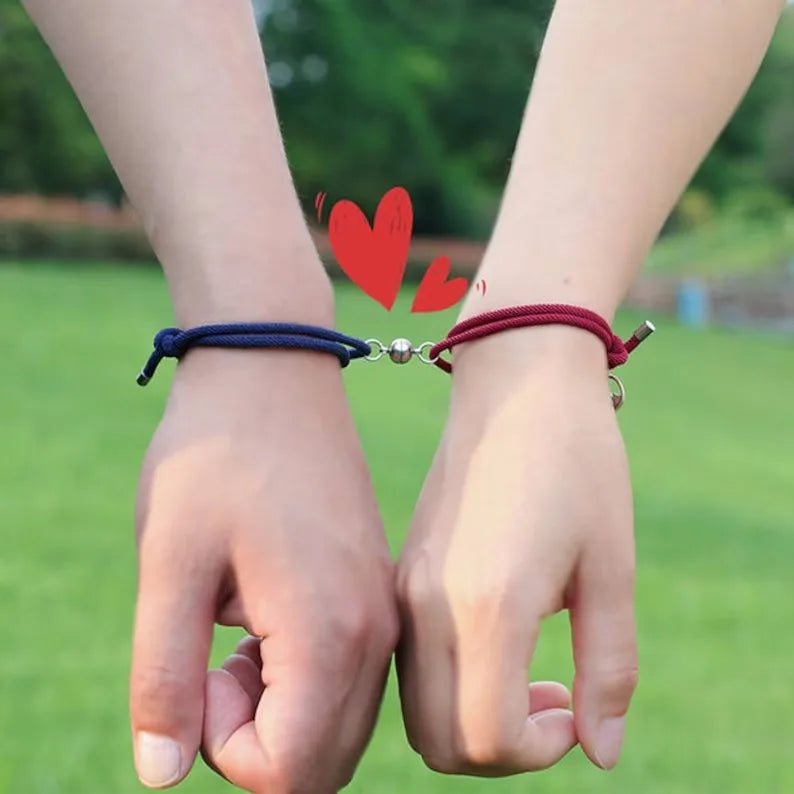 Valentine'S Day Gifts for Couple Milan Line Vows Bracelet Gifts for Girlfriend Friendship Bracelet Jewelry