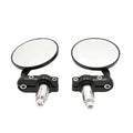 RIDERACE Handlebar Adjustable Bike Convex Mirror Cycling Bisiklet Rear View MTB Road Rotate Wide Range Bicycle General Rearview