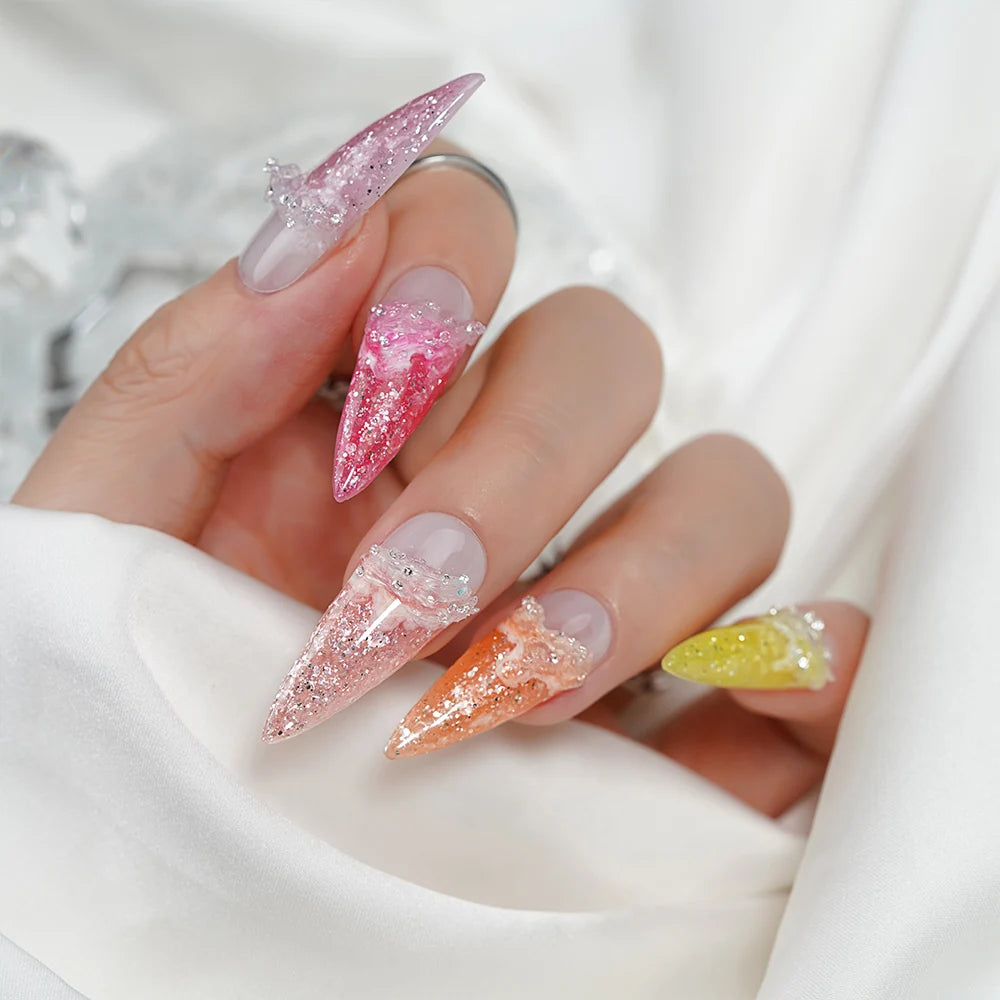 Missgel OEM Rebranding Nails Supplies Salon Bulk High Pigment Esmalte Permanentes UV Nail Glitter Gel Polish