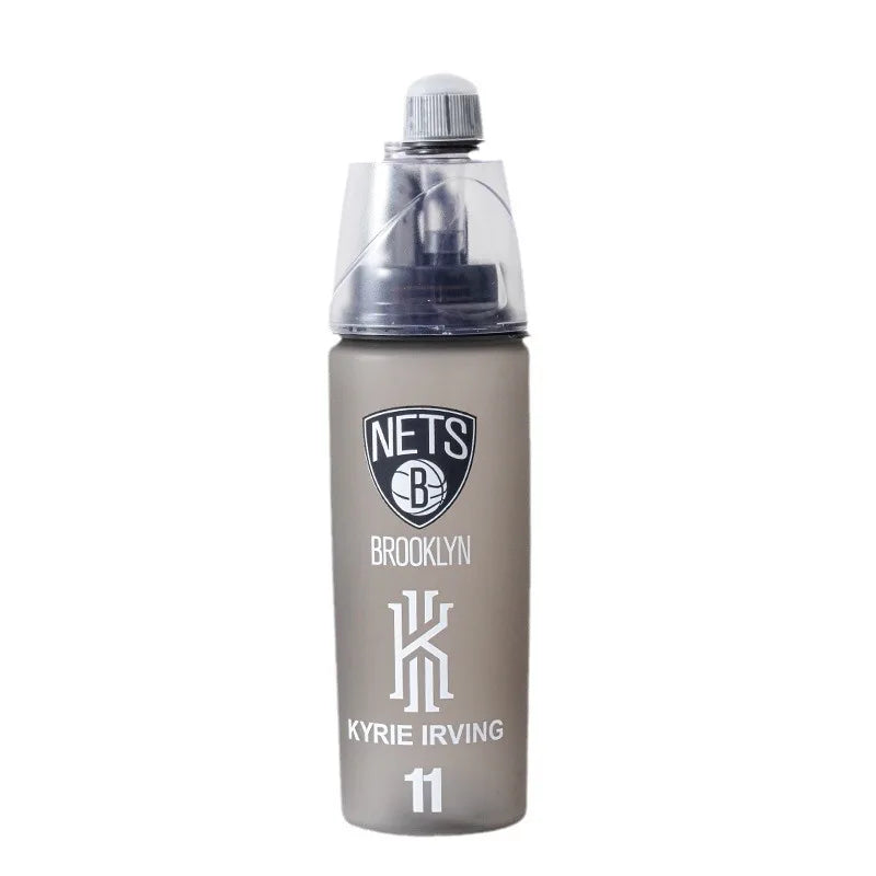 Custom Reusable 20oz Plastic Sports Water Bottle with Spray Mist
