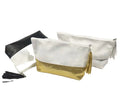 New Best Travel Makeup Bag Big Cosmetic Bag Black Makeup Bag Sublimation Blanks