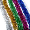 HU-235 Christmas Tree Decorations Glitter Garland Party Tinsel Garland Gold